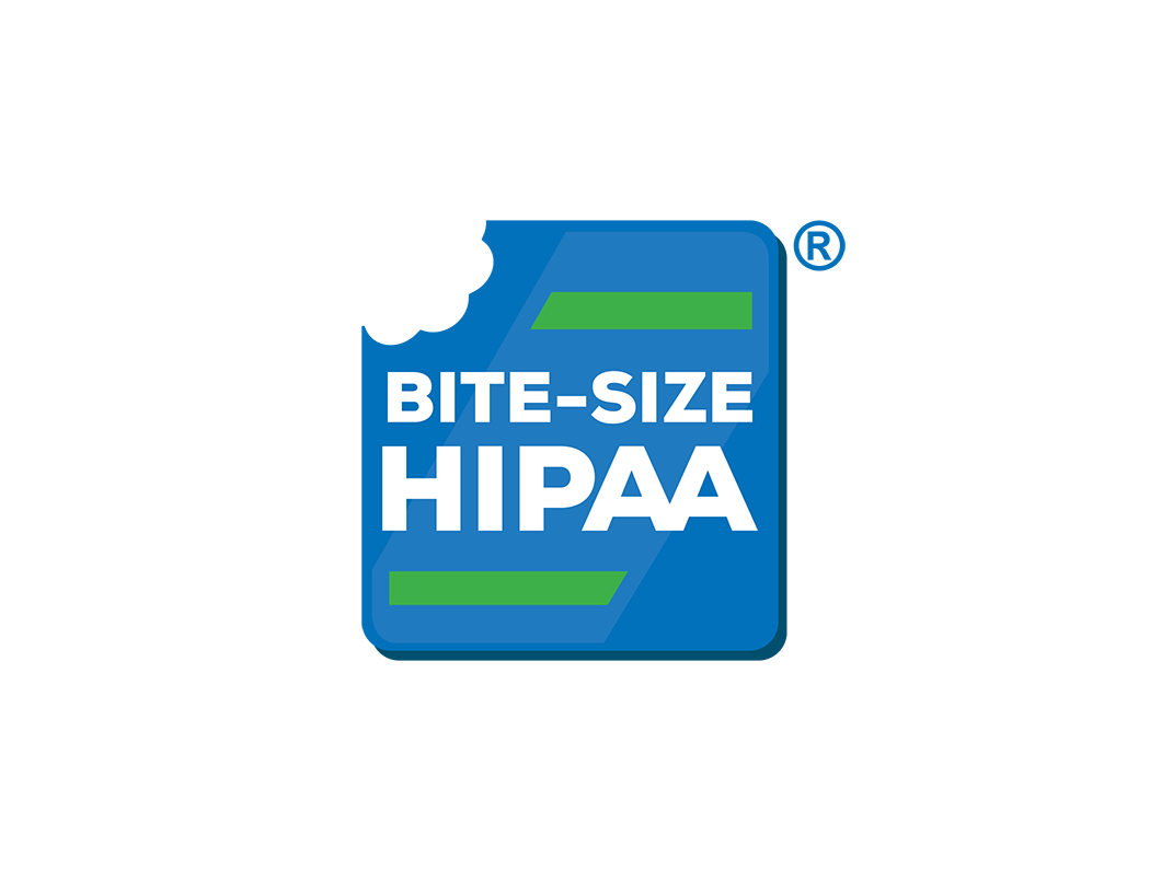 Logo for online support to become HIPAA compliant with Bite-size HIPAA