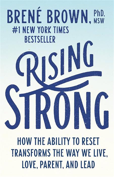 Brené Brown, Rising Strong book cover