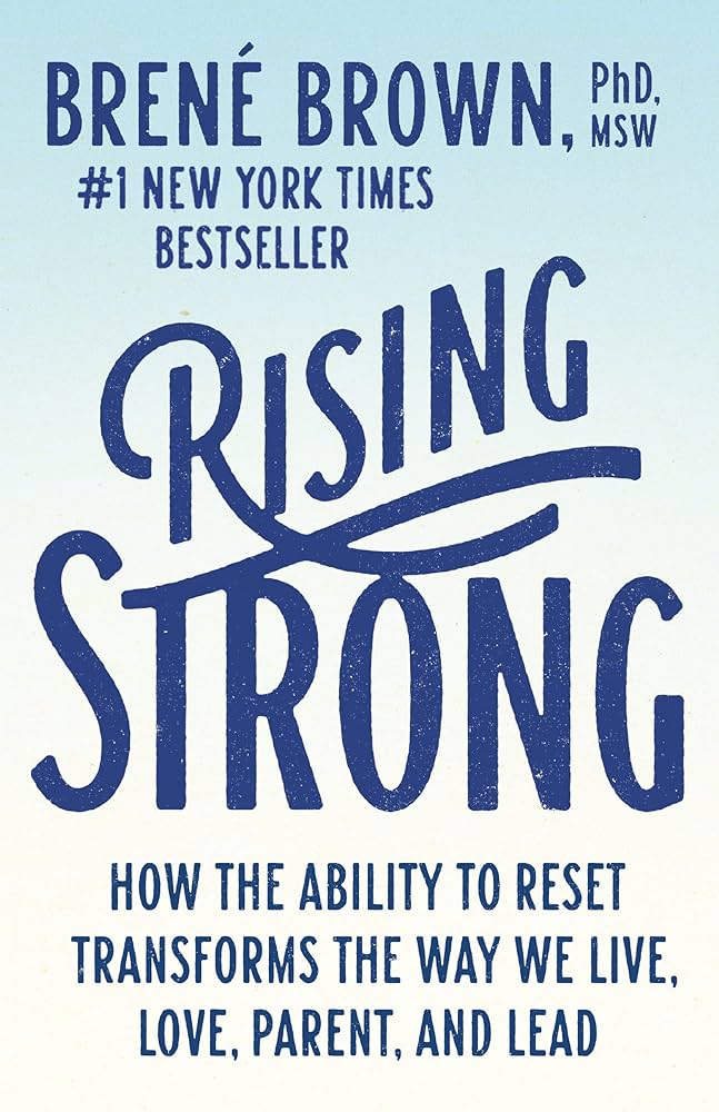 Brené Brown - Rising Strong book cover