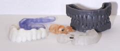 3-D printed dental pieces